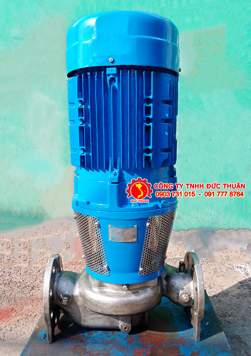 Bơm ly tâm trục đứng INOX 80 - Xăng dầu Đức Thuận